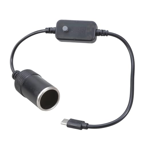 Wsdsgz 5 V Bis 20 V Einstellbare Spannungen USB C Zu Autos Zigaretten Leichtere Sockelkonverter Kabel Für Dashcam Und GPSS Wsdsgz 5 V Bis 20 V Einstellbare Spannungen USB C Zu Autos Zigaretten Leichtere Sockelkonverter Kabel Für Dashcam Und GPSS von Wsdsgz