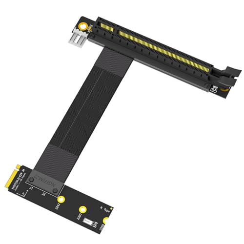 Wsdsgz 90 Abgewinkelte Drehung NGFFs Key M Auf PCIe 16X Grafikkartenadapter Nvme Auf PCIe PCIExpress 16X Verlängerungskabel Wsdsgz 90 Abgewinkelte Drehung NGFFs Key M Auf PCIe 16X Grafikkartenadapter Nvme Auf PCIe PCIExpress 16X Verlängerungskabel von Wsdsgz