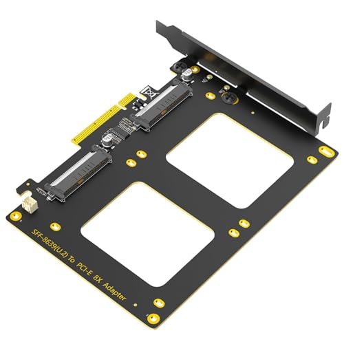 Wsdsgz Fortschrittlicher Adapter Für Zwei SFF 8639-Festplatten Auf PCIe4.0 8X Für Computerleistung Und Kompatibilität Wsdsgz Fortschrittlicher Adapter Für Zwei SFF 8639-Festplatten Auf PCIe4.0 8X Für Computerleistung Und Kompatibilität von Wsdsgz
