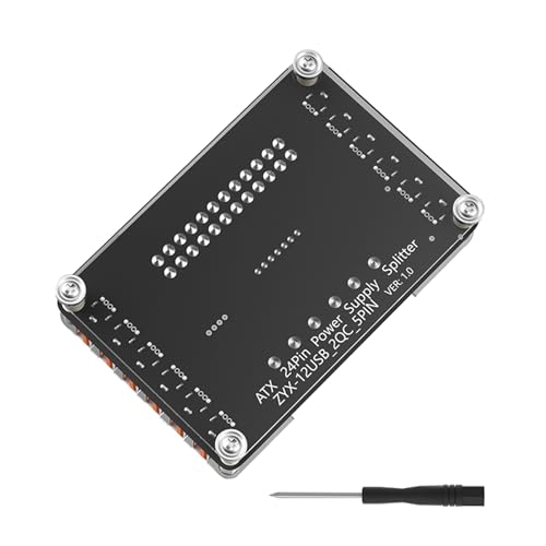 Wsdsgz Netzteil Break Out Board ATX24Pin USB 2.0 Netzteil Adapter Anschlüsse Einstellbare Spannungen Power Transfer Wsdsgz Netzteil Break Out Board ATX24Pin USB 2.0 Netzteil Adapter Anschlüsse Einstellbare Spannungen Power Transfer von Wsdsgz
