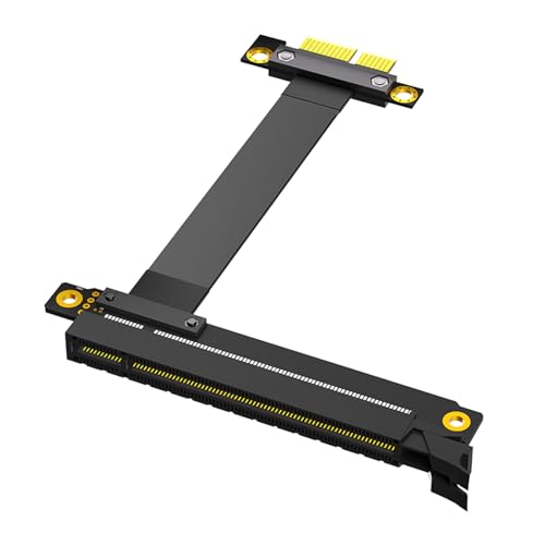 Wsdsgz PCIE PCIExpress3.0 X16 Auf 1X Rechtwinklige Kartenverlängerungskabel 25 cm Für Professionelle GPUs von Wsdsgz