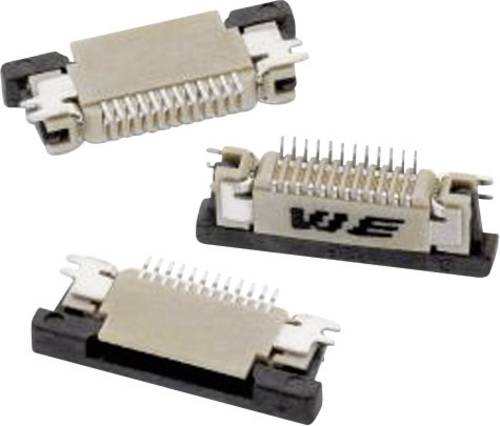 Würth Elektronik Buchsenleiste (Standard) ZIF FPC Polzahl Gesamt 14 Rastermaß: 0.50mm 68711414522 von Würth Elektronik