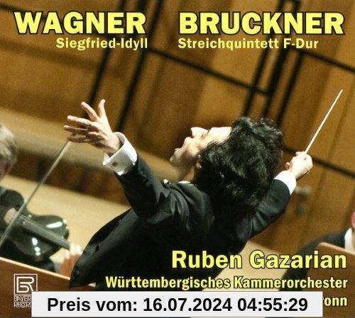 Wagner: Siegried-Idyll/Streichquintett F-Dur von Württembergisches Kammerorchester Heilbronn