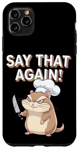Hamster Wut Lustiger Humor Hülle für iPhone 11 Pro Max Hamster Wut Lustiger Humor Hülle für iPhone 11 Pro Max von Wütendes Geschenk Nagetier Sarkastisches Meme