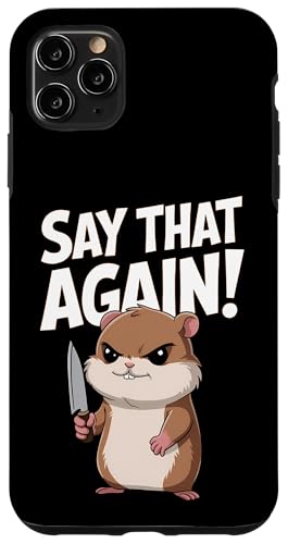 Hamster Wut Lustiger Humor Hülle für iPhone 11 Pro Max Hamster Wut Lustiger Humor Hülle für iPhone 11 Pro Max von Wütendes Geschenk Nagetier Sarkastisches Meme