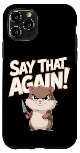 Hamster Wut Lustiger Humor Hülle für iPhone 11 Pro Hamster Wut Lustiger Humor Hülle für iPhone 11 Pro von Wütendes Geschenk Nagetier Sarkastisches Meme