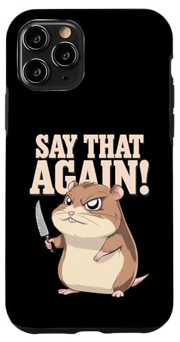 Hamster Wut Lustiger Humor Hülle für iPhone 11 Pro Hamster Wut Lustiger Humor Hülle für iPhone 11 Pro von Wütendes Geschenk Nagetier Sarkastisches Meme