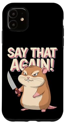 Hamster Wut Lustiger Humor Hülle für iPhone 11 Hamster Wut Lustiger Humor Hülle für iPhone 11 von Wütendes Geschenk Nagetier Sarkastisches Meme