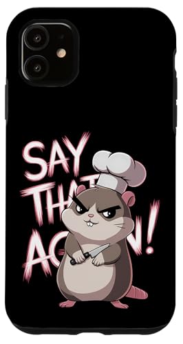 Hamster Wut Lustiger Humor Hülle für iPhone 11 Hamster Wut Lustiger Humor Hülle für iPhone 11 von Wütendes Geschenk Nagetier Sarkastisches Meme
