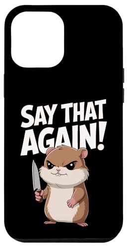 Hamster Wut Lustiger Humor Hülle für iPhone 12 Pro Max Hamster Wut Lustiger Humor Hülle für iPhone 12 Pro Max von Wütendes Geschenk Nagetier Sarkastisches Meme