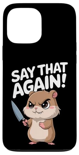 Hamster Wut Lustiger Humor Hülle für iPhone 13 Pro Max Hamster Wut Lustiger Humor Hülle für iPhone 13 Pro Max von Wütendes Geschenk Nagetier Sarkastisches Meme