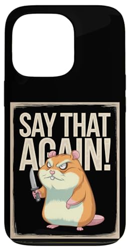 Hamster Wut Lustiger Humor Hülle für iPhone 13 Pro Hamster Wut Lustiger Humor Hülle für iPhone 13 Pro von Wütendes Geschenk Nagetier Sarkastisches Meme