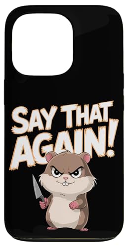 Hamster Wut Lustiger Humor Hülle für iPhone 13 Pro Hamster Wut Lustiger Humor Hülle für iPhone 13 Pro von Wütendes Geschenk Nagetier Sarkastisches Meme