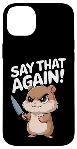 Hamster Wut Lustiger Humor Hülle für iPhone 14 Plus Hamster Wut Lustiger Humor Hülle für iPhone 14 Plus von Wütendes Geschenk Nagetier Sarkastisches Meme