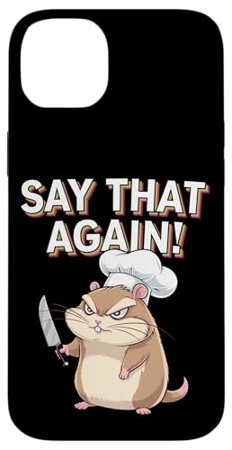 Hamster Wut Lustiger Humor Hülle für iPhone 14 Plus Hamster Wut Lustiger Humor Hülle für iPhone 14 Plus von Wütendes Geschenk Nagetier Sarkastisches Meme