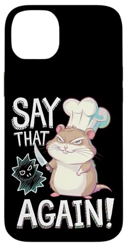 Hamster Wut Lustiger Humor Hülle für iPhone 14 Plus Hamster Wut Lustiger Humor Hülle für iPhone 14 Plus von Wütendes Geschenk Nagetier Sarkastisches Meme