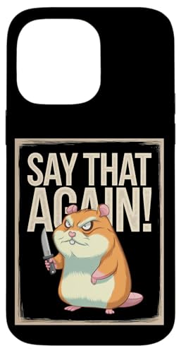 Hamster Wut Lustiger Humor Hülle für iPhone 14 Pro Max Hamster Wut Lustiger Humor Hülle für iPhone 14 Pro Max von Wütendes Geschenk Nagetier Sarkastisches Meme
