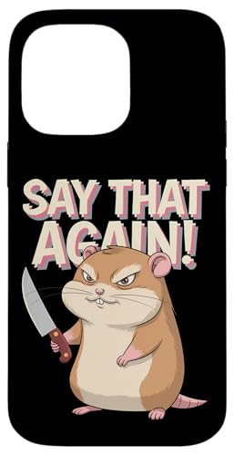 Hamster Wut Lustiger Humor Hülle für iPhone 14 Pro Max Hamster Wut Lustiger Humor Hülle für iPhone 14 Pro Max von Wütendes Geschenk Nagetier Sarkastisches Meme