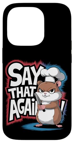 Hamster Wut Lustiger Humor Hülle für iPhone 14 Pro Hamster Wut Lustiger Humor Hülle für iPhone 14 Pro von Wütendes Geschenk Nagetier Sarkastisches Meme