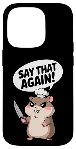 Hamster Wut Lustiger Humor Hülle für iPhone 14 Pro Hamster Wut Lustiger Humor Hülle für iPhone 14 Pro von Wütendes Geschenk Nagetier Sarkastisches Meme