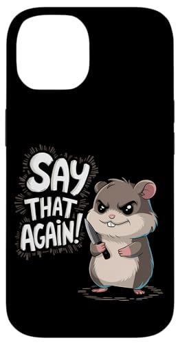 Hamster Wut Lustiger Humor Hülle für iPhone 14 Hamster Wut Lustiger Humor Hülle für iPhone 14 von Wütendes Geschenk Nagetier Sarkastisches Meme