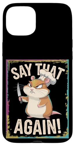 Hamster Wut Lustiger Humor Hülle für iPhone 15 Plus Hamster Wut Lustiger Humor Hülle für iPhone 15 Plus von Wütendes Geschenk Nagetier Sarkastisches Meme