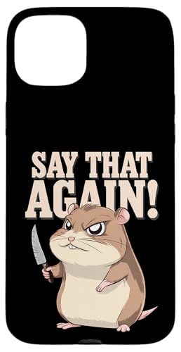 Hamster Wut Lustiger Humor Hülle für iPhone 15 Plus Hamster Wut Lustiger Humor Hülle für iPhone 15 Plus von Wütendes Geschenk Nagetier Sarkastisches Meme