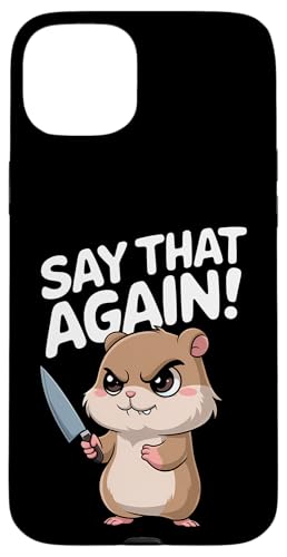 Hamster Wut Lustiger Humor Hülle für iPhone 15 Plus Hamster Wut Lustiger Humor Hülle für iPhone 15 Plus von Wütendes Geschenk Nagetier Sarkastisches Meme