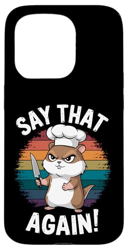 Hamster Wut Lustiger Humor Hülle für iPhone 15 Pro Hamster Wut Lustiger Humor Hülle für iPhone 15 Pro von Wütendes Geschenk Nagetier Sarkastisches Meme
