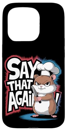 Hamster Wut Lustiger Humor Hülle für iPhone 15 Pro Hamster Wut Lustiger Humor Hülle für iPhone 15 Pro von Wütendes Geschenk Nagetier Sarkastisches Meme