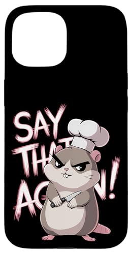 Hamster Wut Lustiger Humor Hülle für iPhone 15 Hamster Wut Lustiger Humor Hülle für iPhone 15 von Wütendes Geschenk Nagetier Sarkastisches Meme