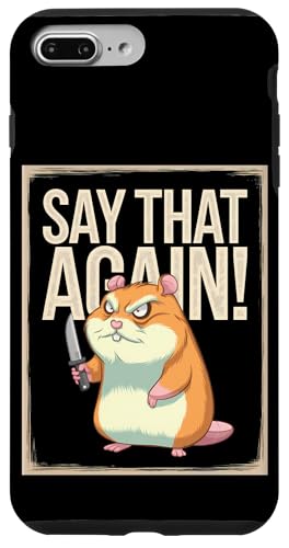 Hamster Wut Lustiger Humor Hülle für iPhone 7 Plus/8 Plus Hamster Wut Lustiger Humor Hülle für iPhone 7 Plus/8 Plus von Wütendes Geschenk Nagetier Sarkastisches Meme