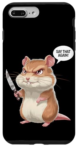 Hamster Wut Lustiger Humor Hülle für iPhone 7 Plus/8 Plus Hamster Wut Lustiger Humor Hülle für iPhone 7 Plus/8 Plus von Wütendes Geschenk Nagetier Sarkastisches Meme