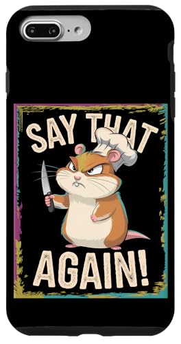 Hamster Wut Lustiger Humor Hülle für iPhone 7 Plus/8 Plus Hamster Wut Lustiger Humor Hülle für iPhone 7 Plus/8 Plus von Wütendes Geschenk Nagetier Sarkastisches Meme