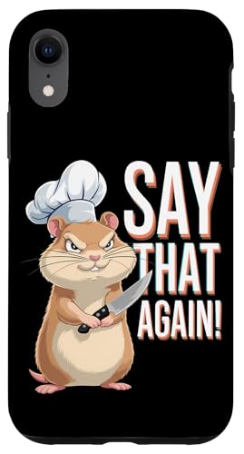 Hamster Wut Lustiger Humor Hülle für iPhone XR Hamster Wut Lustiger Humor Hülle für iPhone XR von Wütendes Geschenk Nagetier Sarkastisches Meme