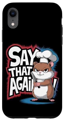 Hamster Wut Lustiger Humor Hülle für iPhone XR Hamster Wut Lustiger Humor Hülle für iPhone XR von Wütendes Geschenk Nagetier Sarkastisches Meme