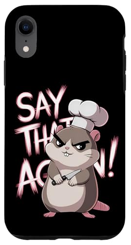 Hamster Wut Lustiger Humor Hülle für iPhone XR Hamster Wut Lustiger Humor Hülle für iPhone XR von Wütendes Geschenk Nagetier Sarkastisches Meme