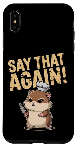 Hamster Wut Lustiger Humor Hülle für iPhone XS Max Hamster Wut Lustiger Humor Hülle für iPhone XS Max von Wütendes Geschenk Nagetier Sarkastisches Meme