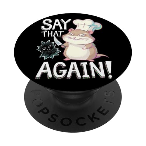 Hamster Wut Lustiger Humor PopSockets Klebender PopGrip Hamster Wut Lustiger Humor PopSockets Klebender PopGrip von Wütendes Geschenk Nagetier Sarkastisches Meme