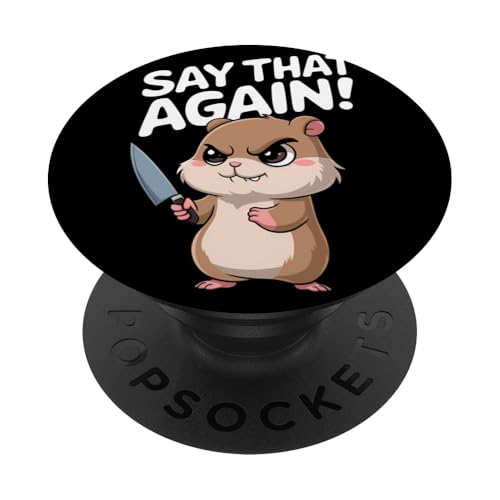Hamster Wut Lustiger Humor PopSockets Klebender PopGrip Hamster Wut Lustiger Humor PopSockets Klebender PopGrip von Wütendes Geschenk Nagetier Sarkastisches Meme
