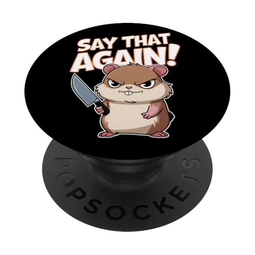 Hamster Wut Lustiger Humor PopSockets Klebender PopGrip Hamster Wut Lustiger Humor PopSockets Klebender PopGrip von Wütendes Geschenk Nagetier Sarkastisches Meme