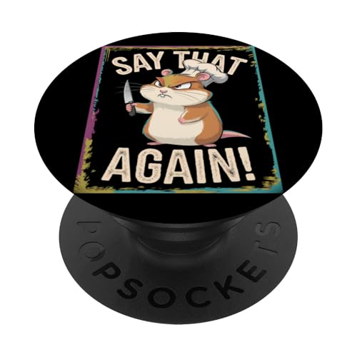 Hamster Wut Lustiger Humor PopSockets Klebender PopGrip Hamster Wut Lustiger Humor PopSockets Klebender PopGrip von Wütendes Geschenk Nagetier Sarkastisches Meme