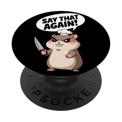 Hamster Wut Lustiger Humor PopSockets Klebender PopGrip Hamster Wut Lustiger Humor PopSockets Klebender PopGrip von Wütendes Geschenk Nagetier Sarkastisches Meme