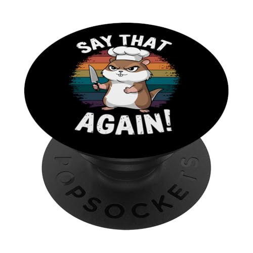 Hamster Wut Lustiger Humor PopSockets Klebender PopGrip Hamster Wut Lustiger Humor PopSockets Klebender PopGrip von Wütendes Geschenk Nagetier Sarkastisches Meme