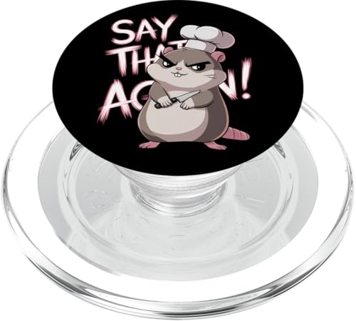 Hamster Wut Lustiger Humor PopSockets PopGrip für MagSafe Hamster Wut Lustiger Humor PopSockets PopGrip für MagSafe von Wütendes Geschenk Nagetier Sarkastisches Meme