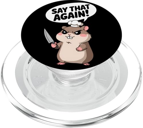 Hamster Wut Lustiger Humor PopSockets PopGrip für MagSafe Hamster Wut Lustiger Humor PopSockets PopGrip für MagSafe von Wütendes Geschenk Nagetier Sarkastisches Meme