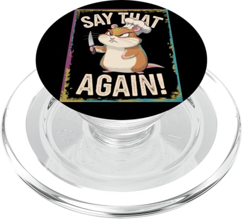 Hamster Wut Lustiger Humor PopSockets PopGrip für MagSafe Hamster Wut Lustiger Humor PopSockets PopGrip für MagSafe von Wütendes Geschenk Nagetier Sarkastisches Meme