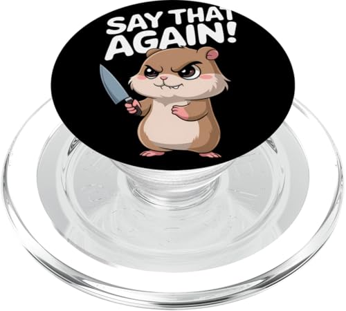 Hamster Wut Lustiger Humor PopSockets PopGrip für MagSafe Hamster Wut Lustiger Humor PopSockets PopGrip für MagSafe von Wütendes Geschenk Nagetier Sarkastisches Meme