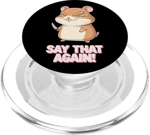 Hamster Wut Lustiger Humor PopSockets PopGrip für MagSafe Hamster Wut Lustiger Humor PopSockets PopGrip für MagSafe von Wütendes Geschenk Nagetier Sarkastisches Meme