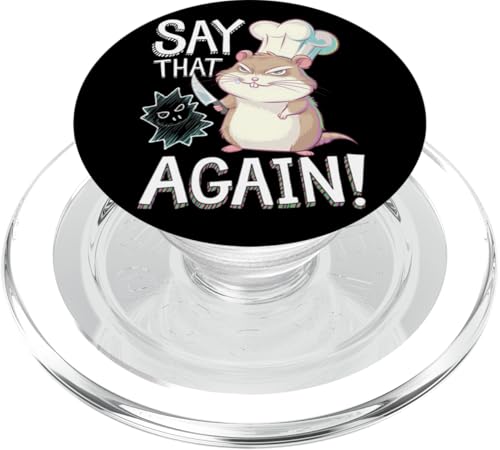Hamster Wut Lustiger Humor PopSockets PopGrip für MagSafe Hamster Wut Lustiger Humor PopSockets PopGrip für MagSafe von Wütendes Geschenk Nagetier Sarkastisches Meme